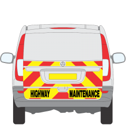 Mercedes Vito 2004 on Tailgate Half Height (MVET006)